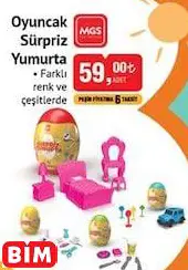 MGS OYUNCAK SÜRPRİZ YUMURTA MGS OYUNCAK SÜRPRİZ YUMURTA